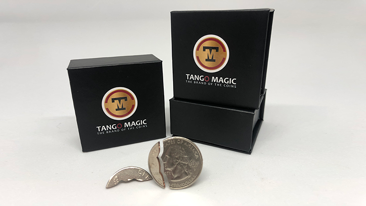 Bite Coin - (US Quarter - Traditional With Extra Piece)(D0047) by Tango - Trick