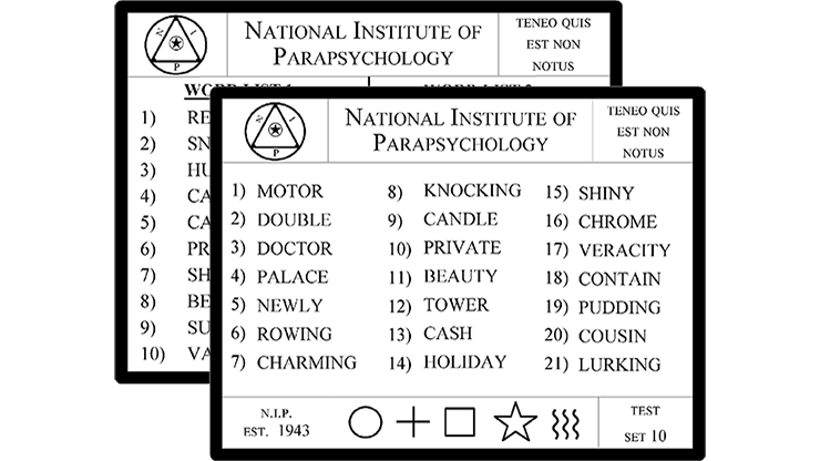 Lexicology 2.0 With Telepathy Card by Paul Carnazzo