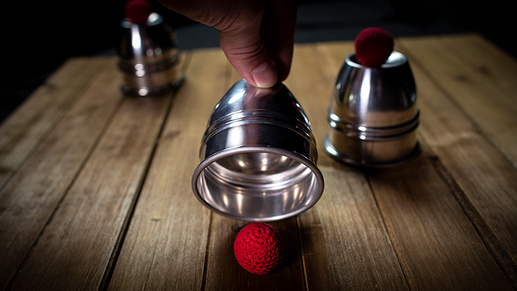 CUPS and BALLS Aluminum by Murphy's Magic - Trick