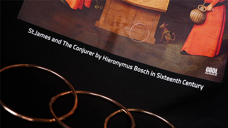 The Conjurer T-Shirt by TCC & GBDL (Black Medium) - Trick