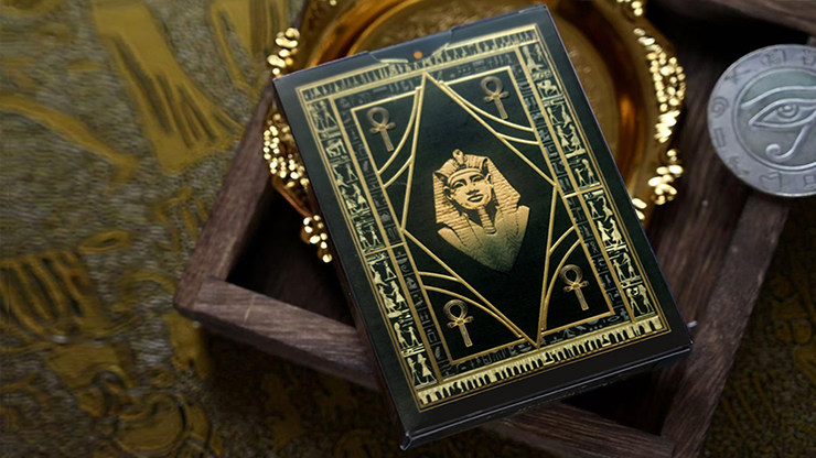 Egypt Mythology Black Edition (Pharaoh, Dark Gray) Playing Cards