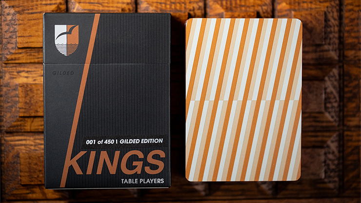 Gilded No.13 Table Players Vol.44 Playing Cards by Kings Wild Project