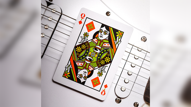 The Beatles Special Edition (White) Playing Cards by theory11