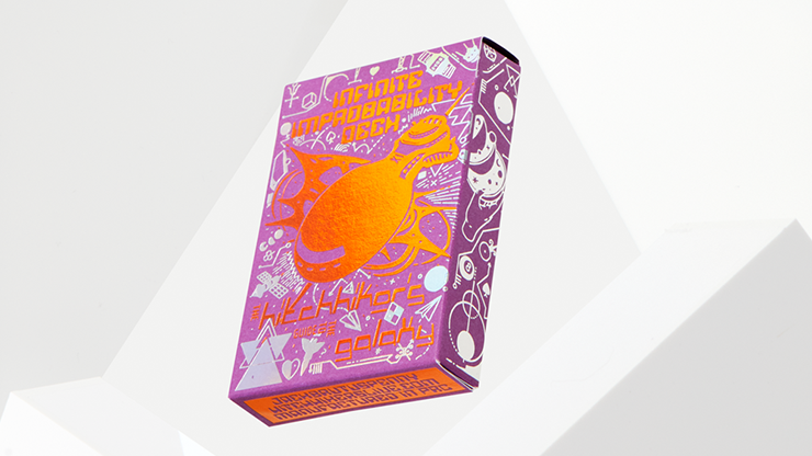 The Hitchhiker's Guide to The Galaxy- The Infinite Improbability Deck (Don't Panic Purple)