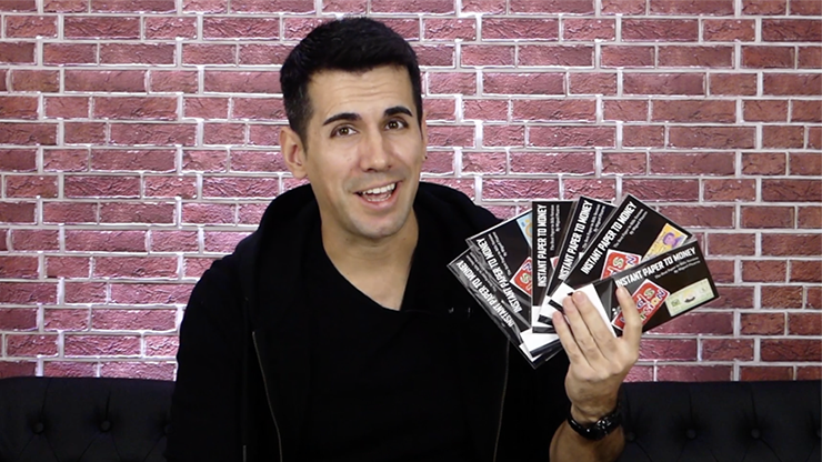 Instant Paper to Money Kid Version (Dollar) by Miguel Pizarro and Crazy Jokers