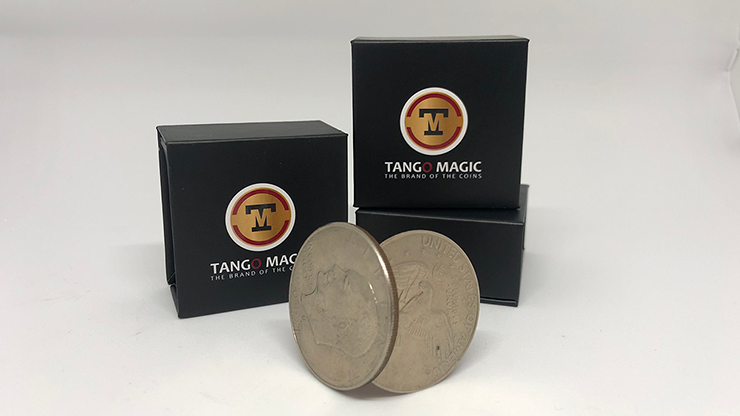 Magnetic Flipper Coin (Half Dollar)(D0042) by Tango - Trick