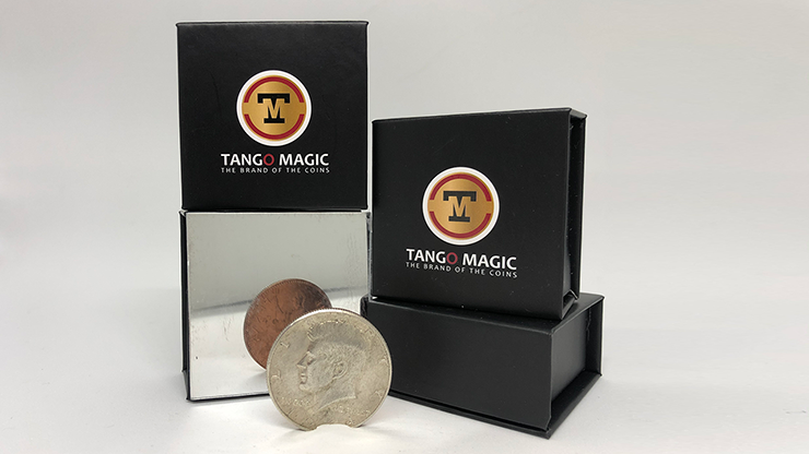 Copper and Silver Half Dollar 1964 (D0140) by Tango - Tricks