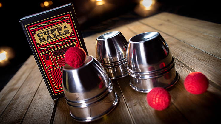 CUPS and BALLS Aluminum by Murphy's Magic  - Trick