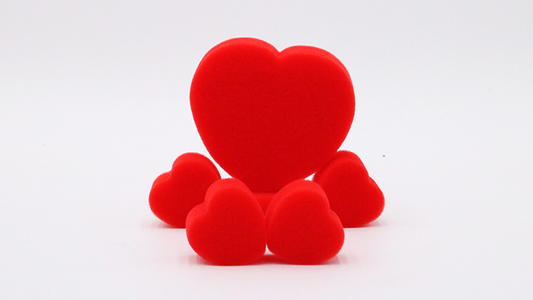 Sponge Heart Set (Red) by Goshman