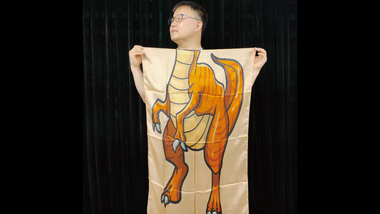 Character Silk (Dinosaur) 35 X 43  by JL Magic