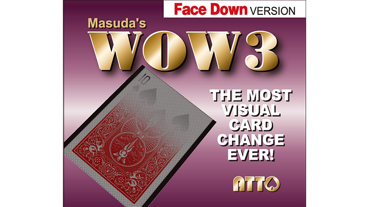 WOW 3 Face-DOWN by Katsuya Masuda