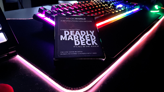 DEADLY MARKED DECK RED BICYCLE by MagicWorld