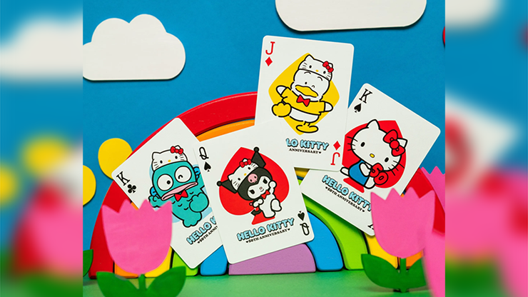 Bicycle Hello Kitty 50th Anniversary Playing Cards by US Playing Card Co