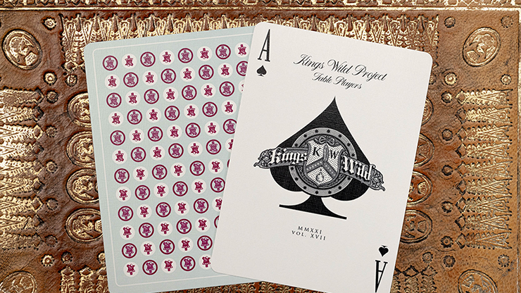 Limited No.13 Table Players Vol.17 Playing Cards by Kings Wild Project