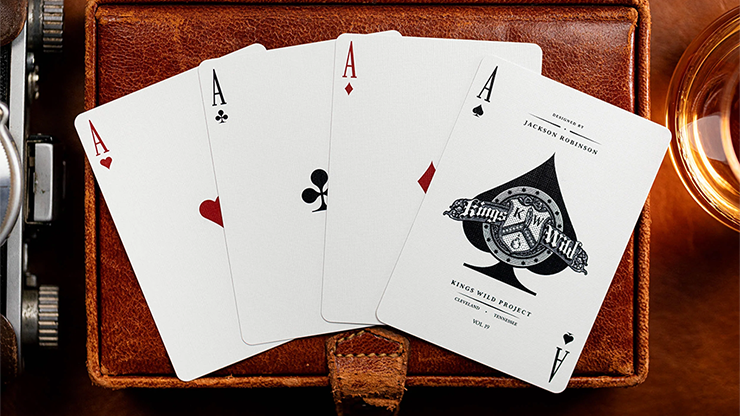 Limited No.13 Table Players Vol.19 Playing Cards by Kings Wild Project