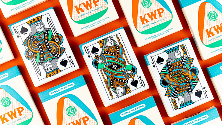 Limited No.13 Table Players Vol.22 Playing Cards by Kings Wild Project