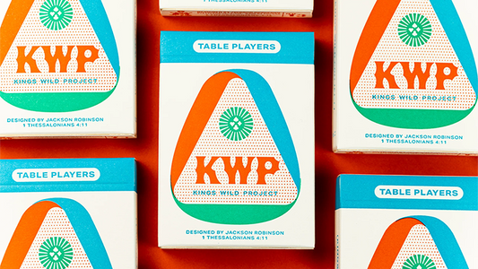 Limited No.13 Table Players Vol.22 Playing Cards by Kings Wild Project