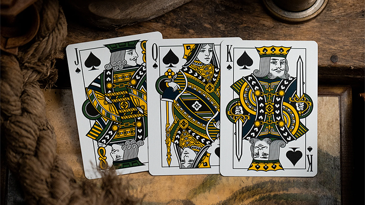 Gilded No.13 Table Players Vol.37 Playing Cards by Kings Wild Project