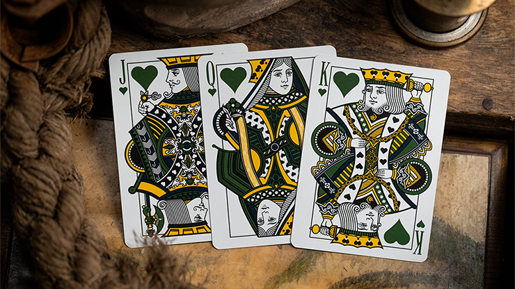 Gilded No.13 Table Players Vol.37 Playing Cards by Kings Wild Project