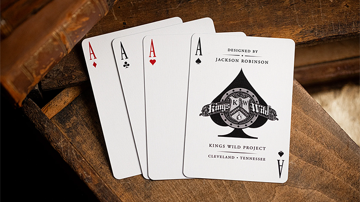 Gilded No.13 Table Players Vol.38 Playing Cards by Kings Wild Project