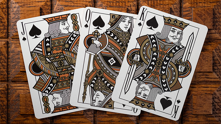 Gilded No.13 Table Players Vol.44 Playing Cards by Kings Wild Project