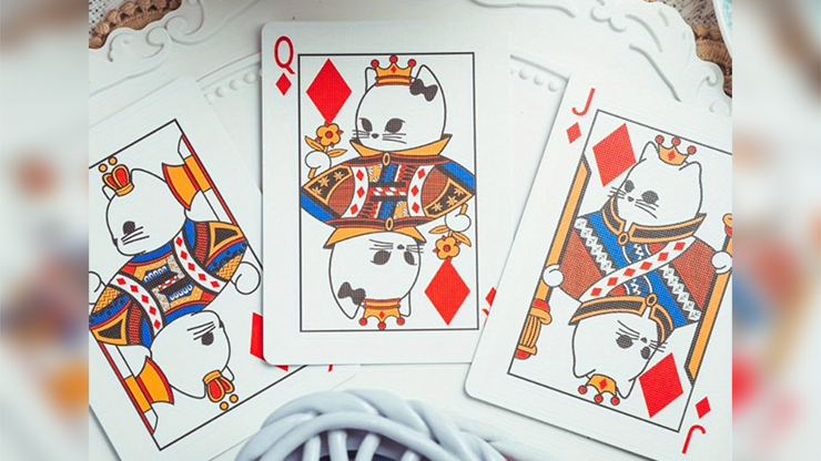 Diary of Kitten and Puppy - Kitten Purple Edition Playing Cards