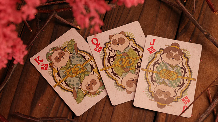 Tanuki Yukaku (Oiran-Dochu) Playing Cards