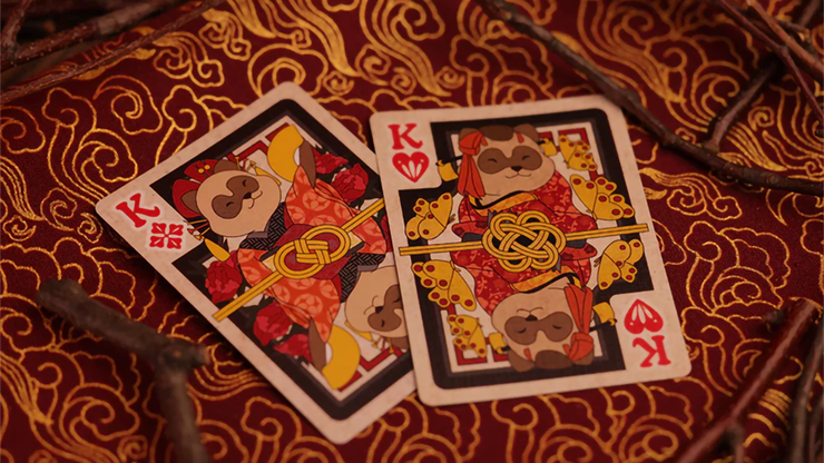 Tanuki Yukaku (Hanafuda) Playing Cards