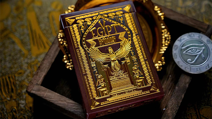 Egypt Mythology Premium Edition (Ruby) Playing Cards