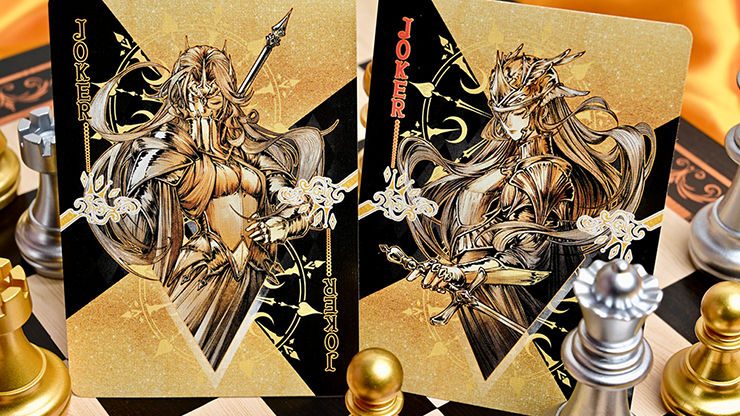 CHESS Black Playing Cards by Hidden Light