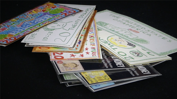 Instant Paper to Money Kid Version (British Pound) by Miguel Pizarro and Crazy Jokers