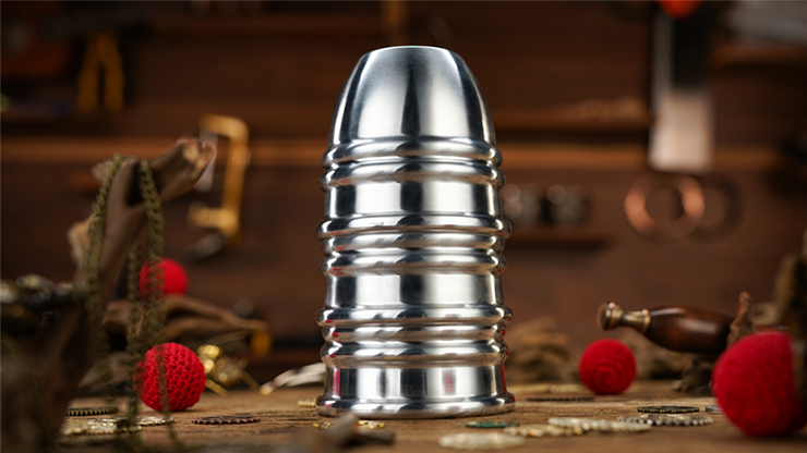 Aluminum Alloy Cups and Balls Set by TCC Magic