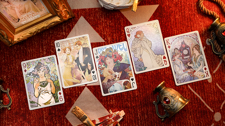 Mucha Special Edition Playing Cards by 52 MUSÉE