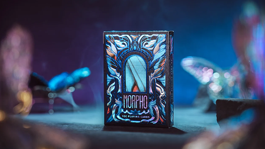 Morpho V2 (Sapphire / Blue) Playing Cards by TCC Fashion