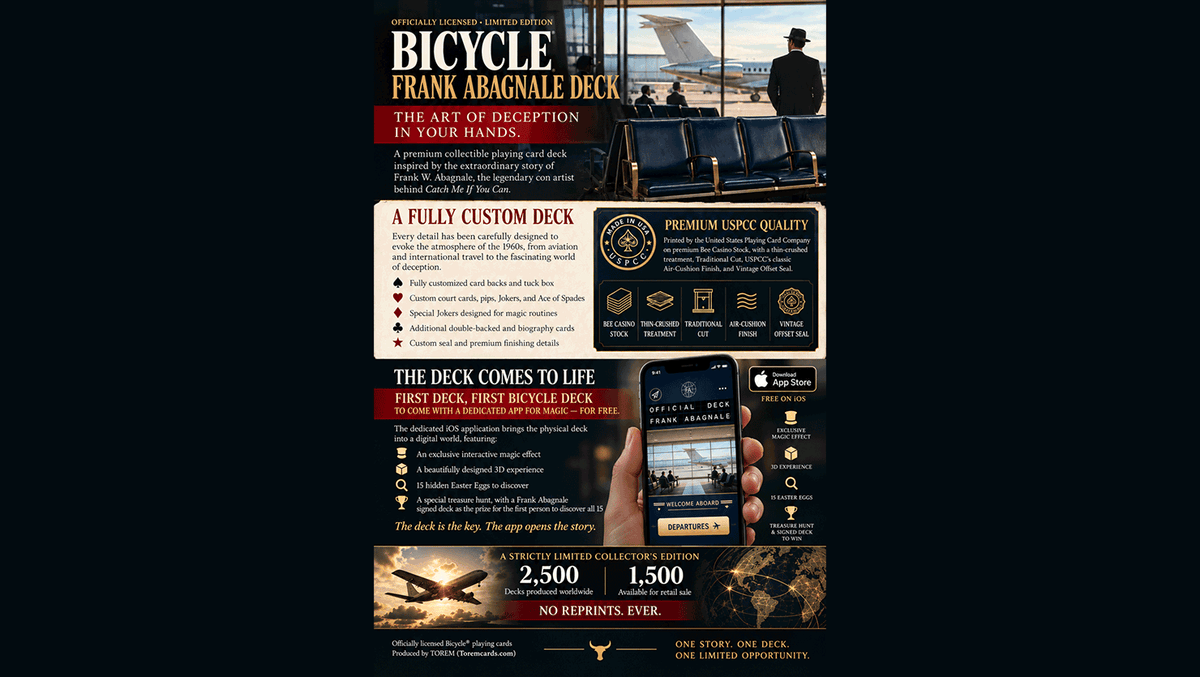 Bicycle Frank Abagnale Playing Cards