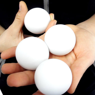 JL Lukas Ball by JL (WHITE, 3 Balls and Shell)