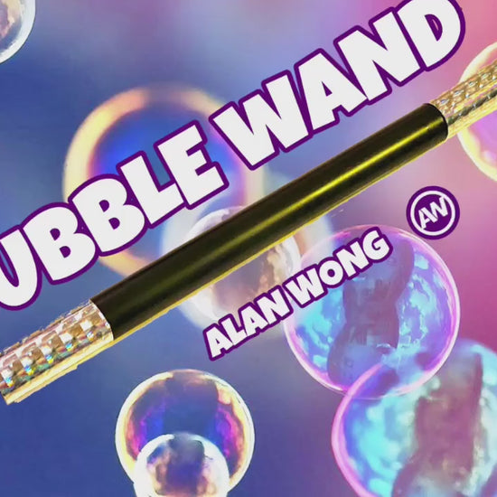 BUBBLE WAND (Gimmick and Online Instructions) by Alan Wong - Trick