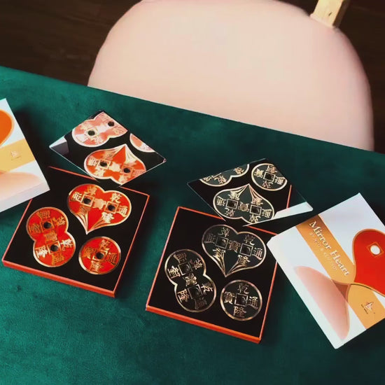 Mirror Heart Red by N2G & Ken Tsoi (Gimmicks and online instructions) - Trick